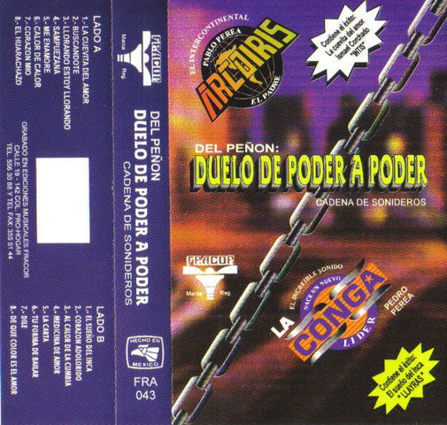 EN ESTE ÁLBUM PARTICIPÉ SOLAMENTE EN 4 TEMAS PORQUE ES UN COMBINADO DE VARIOS GRUPOS.